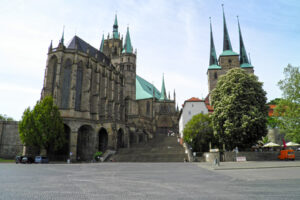 Erfurt - Dom St. Marien und Kirche St. Severi