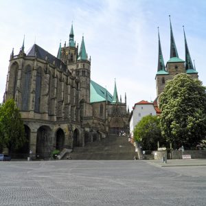 Erfurt - Dom St. Marien und Kirche St. Severi