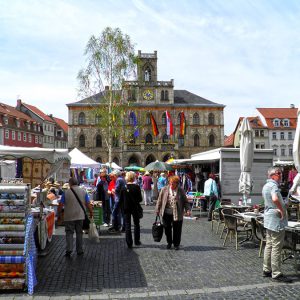 Weimar - Rathaus und Markt